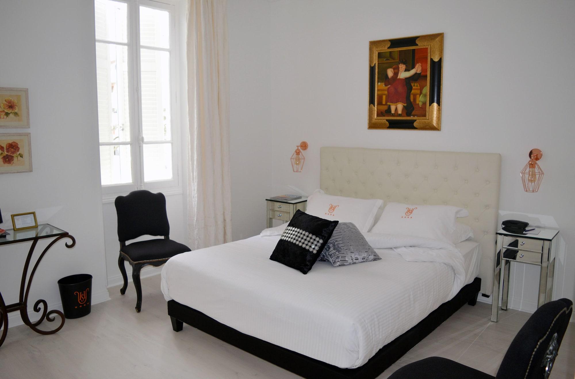 Hotel La Villa Sainte Valerie Adults Only Juan-les-Pins Bagian luar foto