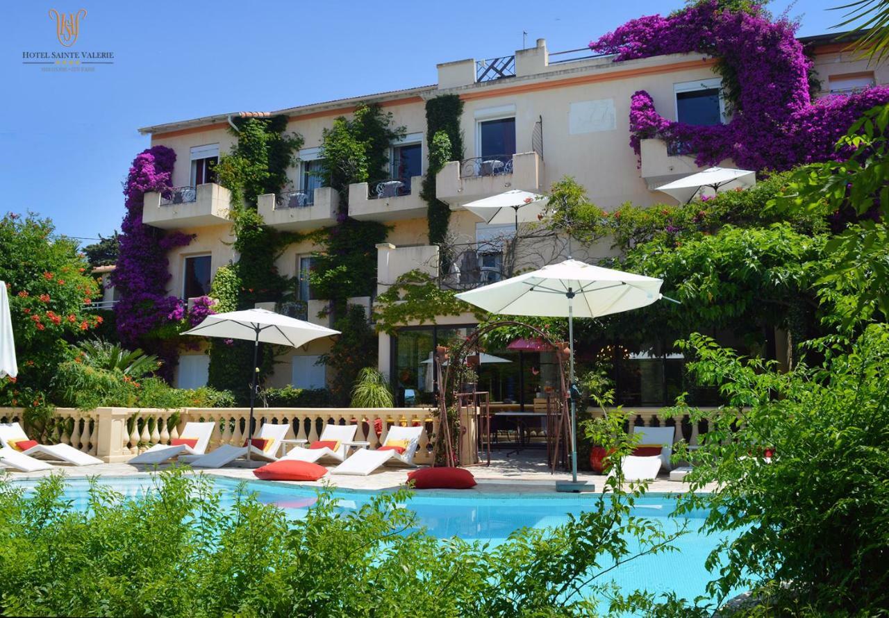 Hotel La Villa Sainte Valerie Adults Only Juan-les-Pins Bagian luar foto